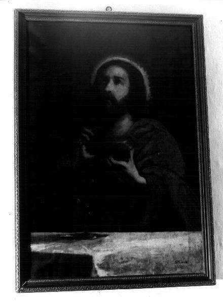 Cristo con il calice e il pane (dipinto, opera isolata) di Vander (sec. XVIII)