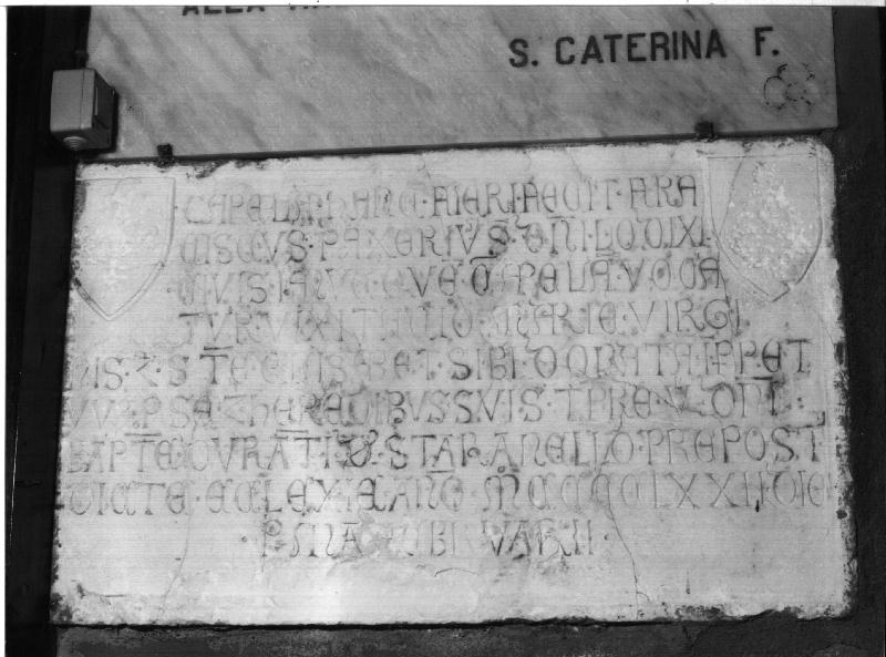 lapide, opera isolata - bottega ligure (sec. XV)