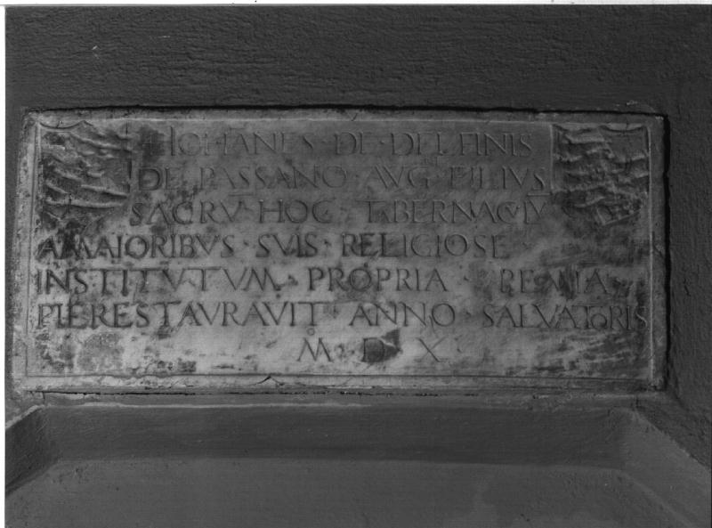 lapide, opera isolata - bottega genovese (sec. XVI)