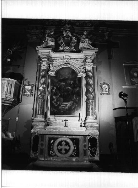 altare, elemento d'insieme - bottega genovese (ultimo quarto sec. XVII)