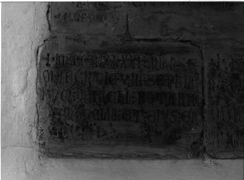 lapide, opera isolata - bottega genovese (sec. XIII)