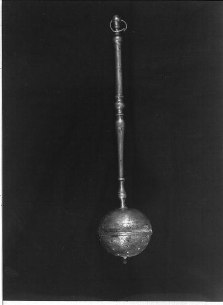 aspersorio, opera isolata - PRODUZIONE GENOVESE (sec. XIX)