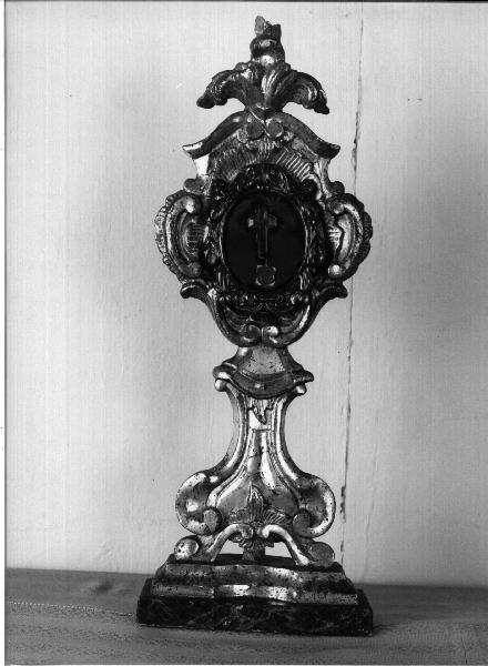 reliquiario, opera isolata - PRODUZIONE GENOVESE (prima metà sec. XVIII)