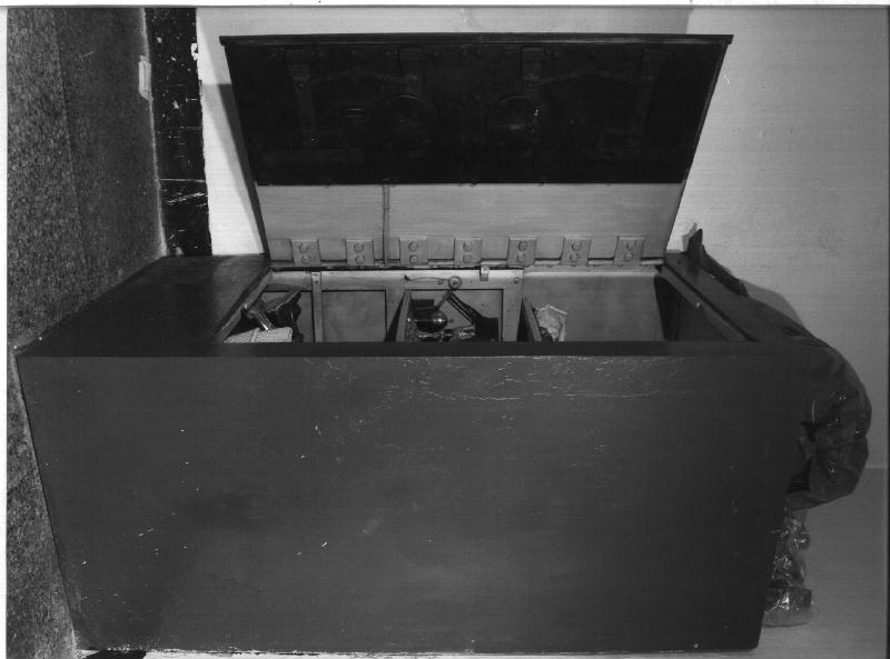 cassaforte, opera isolata - PRODUZIONE GENOVESE (secc. XIX/ XX)