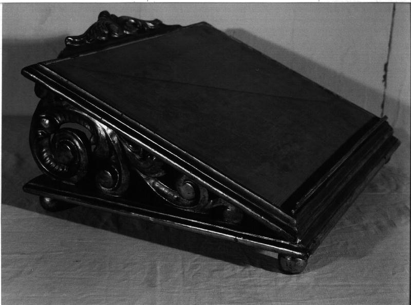 leggio d'altare, opera isolata - PRODUZIONE GENOVESE (seconda metà sec. XIX)