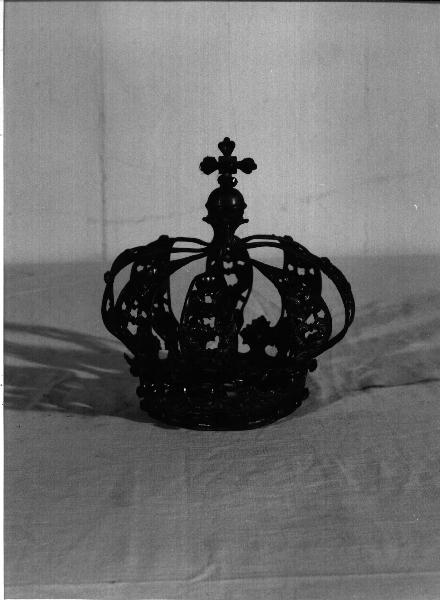 corona da statua, opera isolata - PRODUZIONE GENOVESE (sec. XIX)