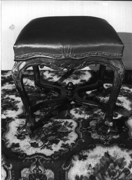 sgabello, serie - PRODUZIONE GENOVESE (prima metà secc. XVIII/ XIX, sec. XX)