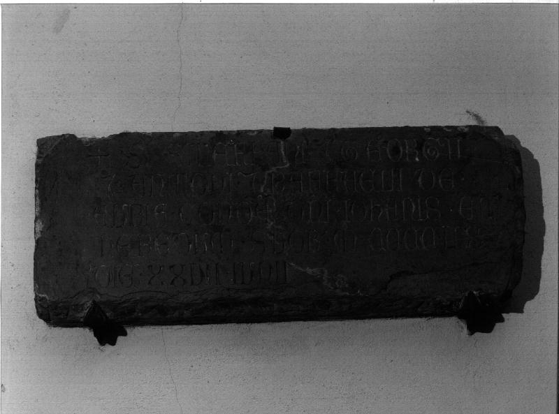 lapide tombale, opera isolata - bottega genovese (sec. XV)