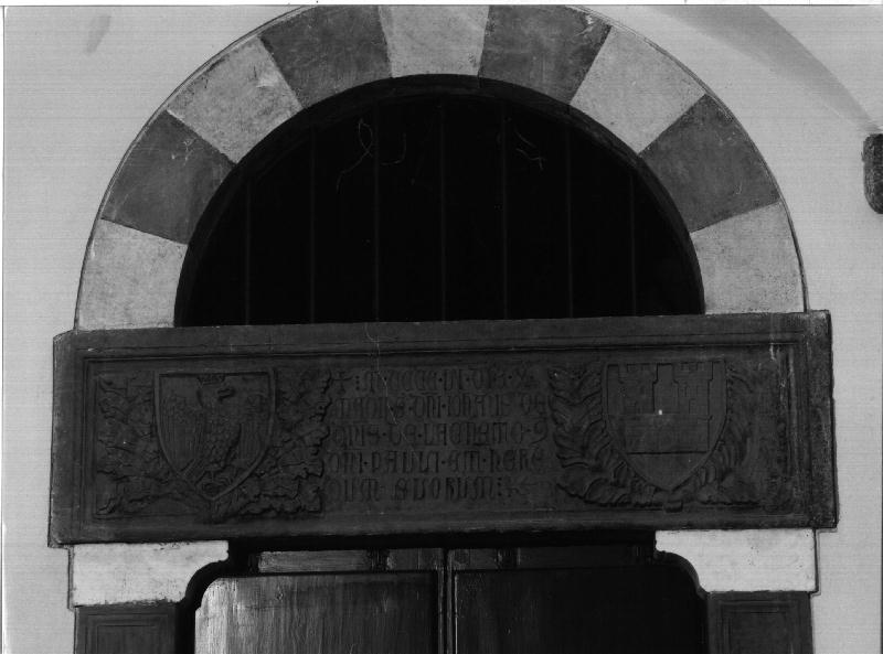 sovrapporta, opera isolata - bottega genovese (sec. XV)