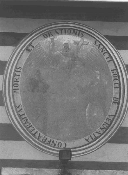 Fede/ San Rocco/ Santa Lucia (dipinto, opera isolata) - ambito genovese (prima metà, ultimo quarto secc. XVII/ XVIII, sec. XX, sec. XX)