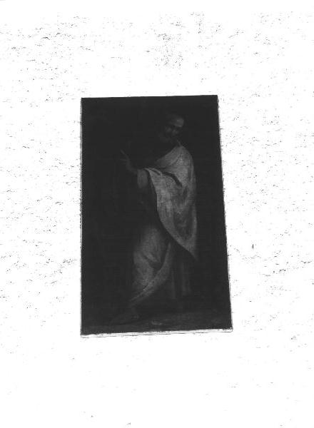 SANTO (dipinto, opera isolata) - ambito genovese (sec. XVII)