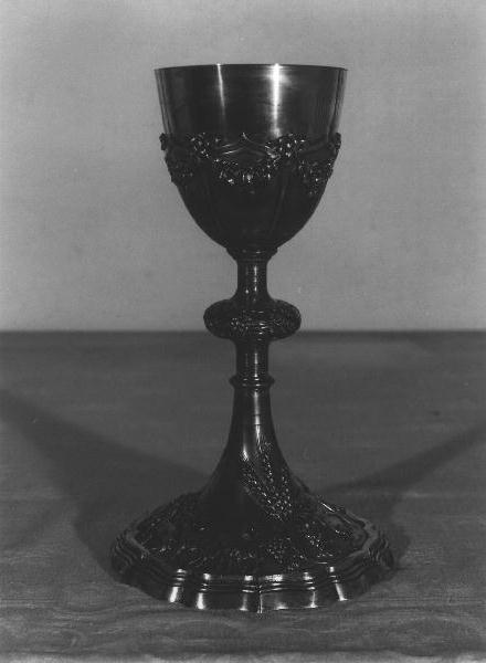 calice, elemento d'insieme - bottega genovese (sec. XX)