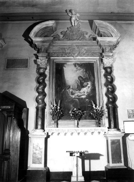 angelo/ teste d'angelo (altare, opera isolata) - PRODUZIONE GENOVESE (sec. XVIII)