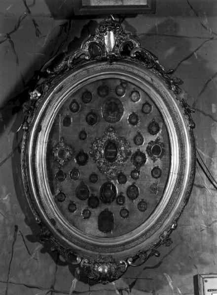 reliquiario, opera isolata - PRODUZIONE GENOVESE (sec. XVIII, sec. XIX)