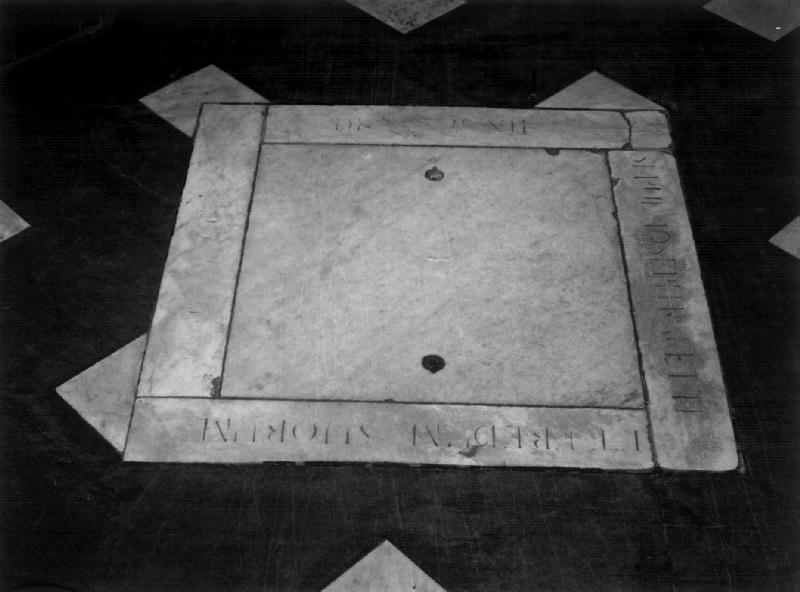 lapide, opera isolata - PRODUZIONE GENOVESE (sec. XVIII)