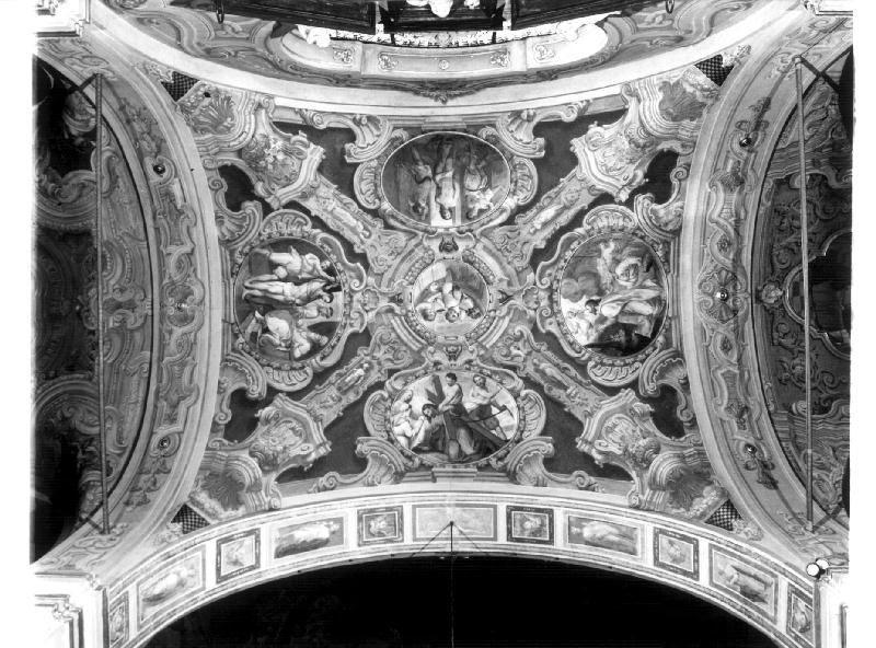 storie della passione di Cristo (dipinto, ciclo) di Ansaldo Giovanni Andrea (attribuito) (prima metà sec. XVII)