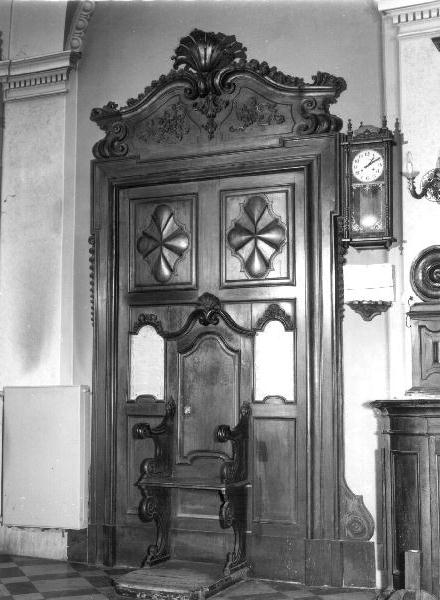 motivi decorativi (stalli del coro, opera isolata) - bottega genovese (secc. XVII/ XVIII)