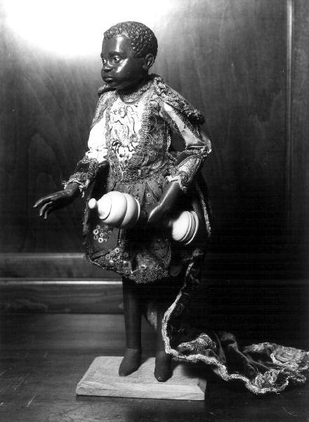 Re Mago (statuetta di presepio, elemento d'insieme) di Maragliano Anton Maria (prima metà sec. XVIII)
