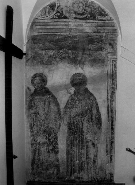 Santi monaci (dipinto, opera isolata) - ambito lombardo (inizio sec. XVI)