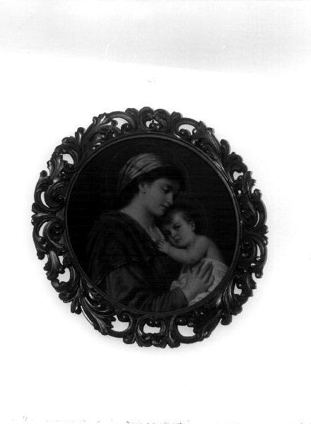 Madonna con Bambino (dipinto, opera isolata) - ambito ligure (primo quarto sec. XX)
