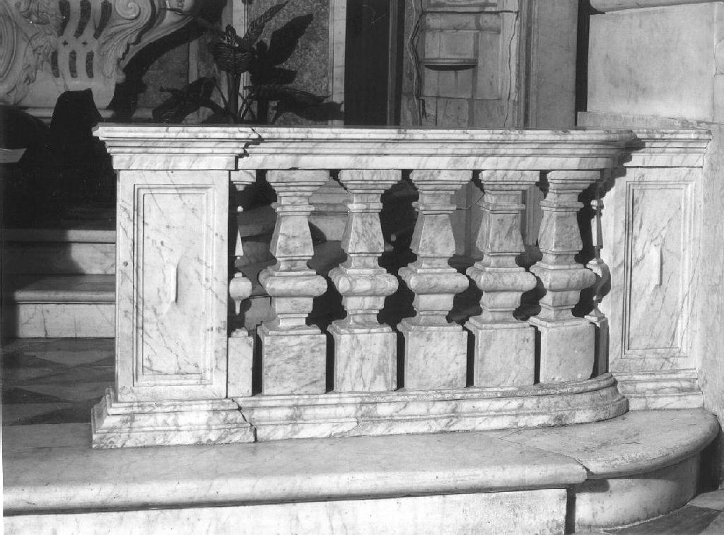 balaustrata, coppia - bottega ligure (primo quarto sec. XX)