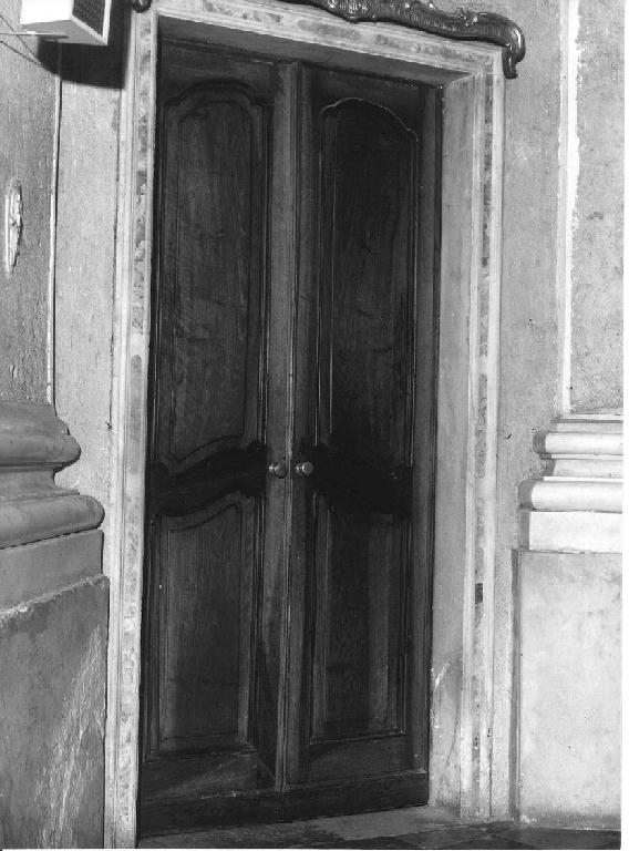 porta, elemento d'insieme - bottega ligure (primo quarto sec. XX)