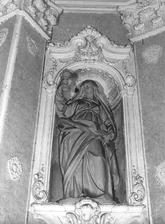 FEDE (statua, elemento d'insieme) di Piò Angelo Gabriello (prima metà sec. XVIII)