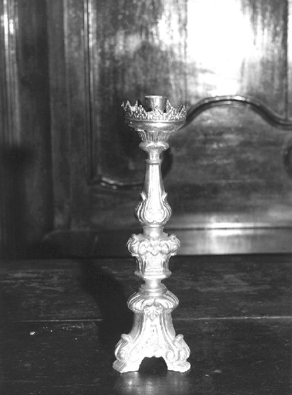 MOTIVI DECORATIVI VEGETALI (candelabro, serie) - bottega ligure (sec. XVIII)