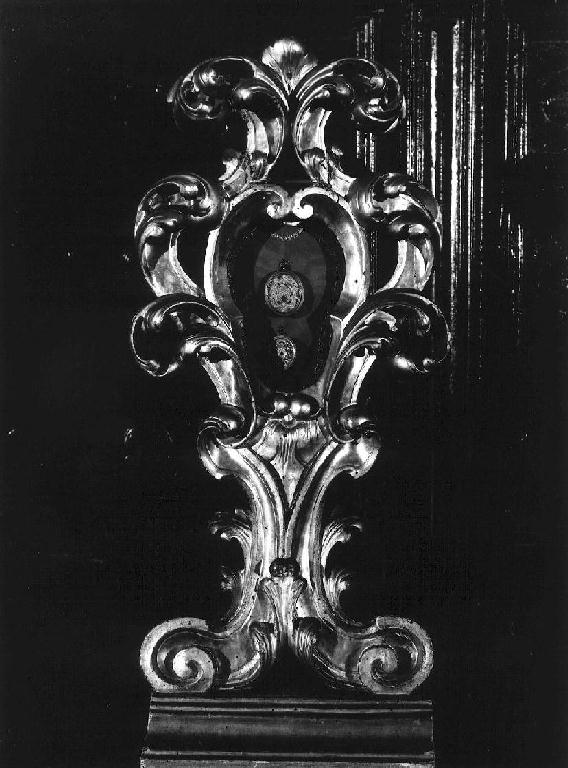 MOTIVI DECORATIVI VEGETALI (reliquiario - a ostensorio, opera isolata) - bottega ligure (fine/inizio secc. XVII/ XVIII)