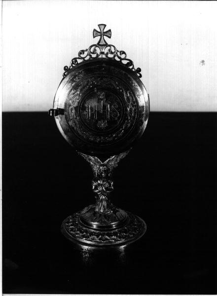 teca eucaristica, opera isolata - PRODUZIONE GENOVESE (secc. XIX/ XX)