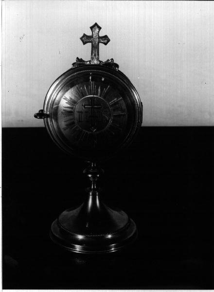 teca eucaristica, opera isolata - bottega genovese (prima metà sec. XX)