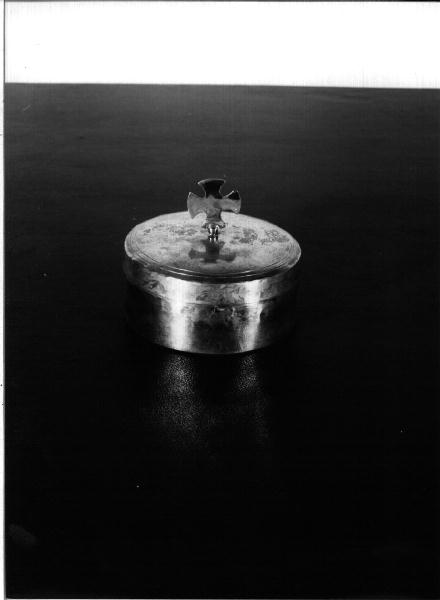 teca eucaristica, opera isolata - bottega genovese (primo quarto sec. XX)