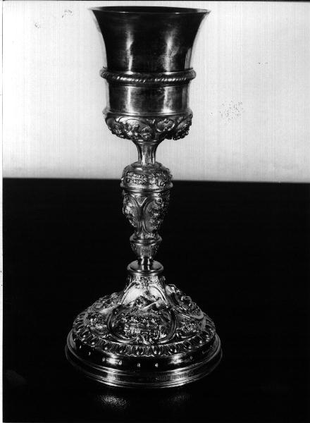 calice, elemento d'insieme - bottega genovese (sec. XX)