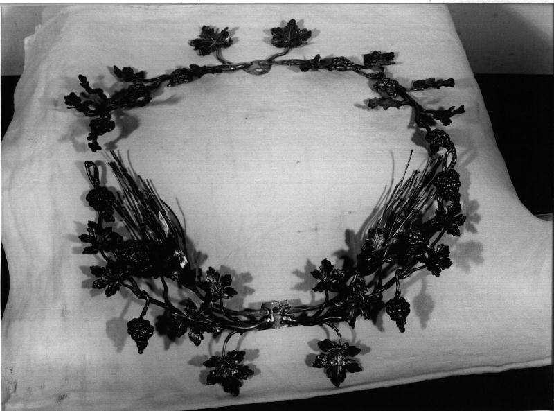 simboli eucaristici (lunetta di ostensorio, opera isolata) - bottega genovese (sec. XIX)