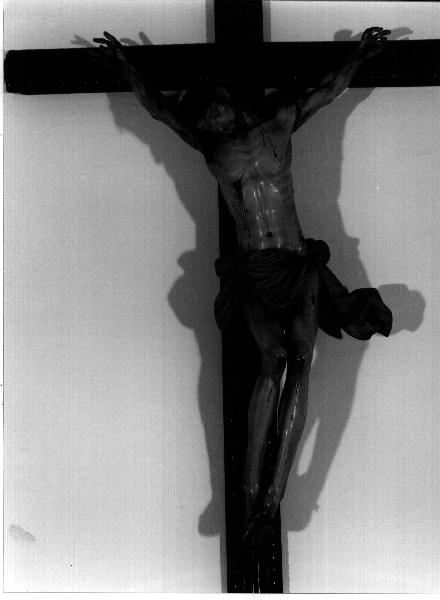 CRISTO CROCIFISSO (crocifisso, opera isolata) - bottega genovese (sec. XVIII)