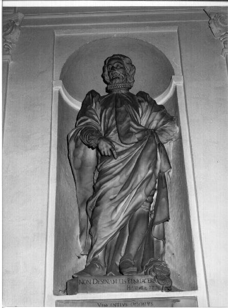 Vincenzo Odone (statua, elemento d'insieme) di Pellé Honoré (sec. XVII)