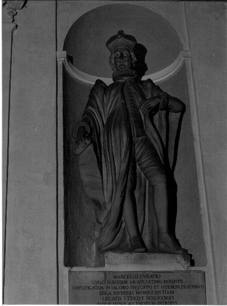 Marcello Durazzo (statua, elemento d'insieme) di Pellé Honoré (sec. XVII)