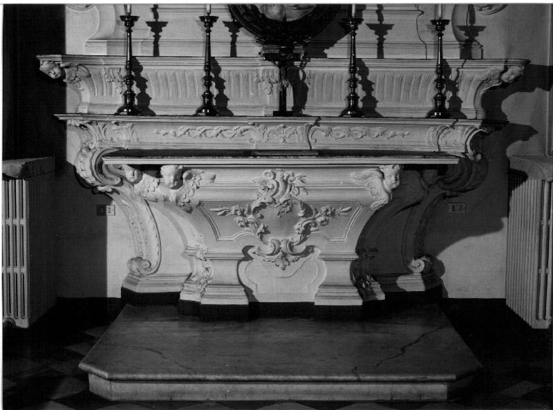 altare, insieme - PRODUZIONE LIGURE (prima metà sec. XVIII)