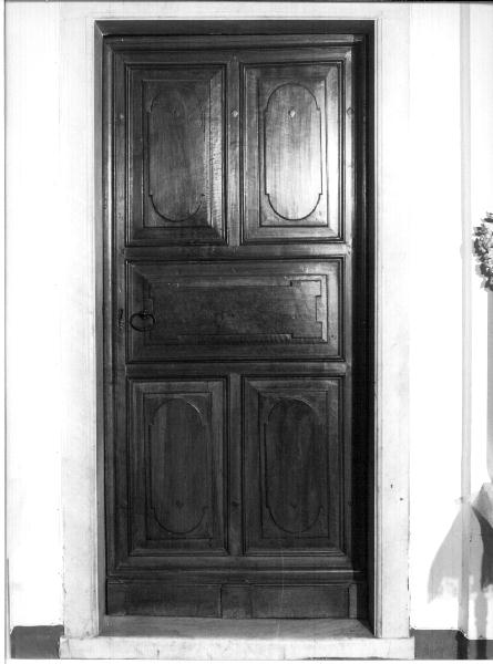 porta, insieme - bottega ligure (fine/inizio secc. XVII/ XVIII)