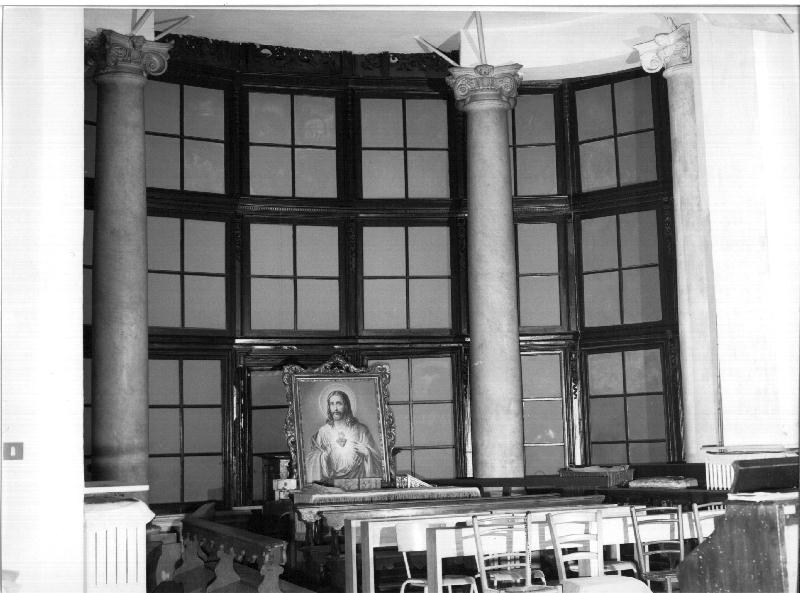 vetrata, opera isolata - PRODUZIONE LIGURE (secondo quarto sec. XIX)