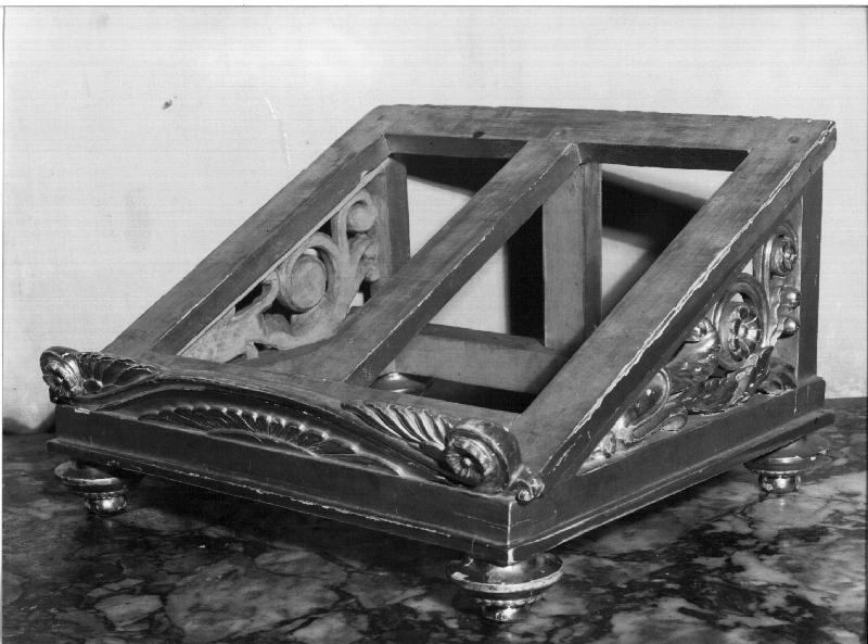 leggio d'altare, opera isolata - bottega ligure (prima metà sec. XIX)