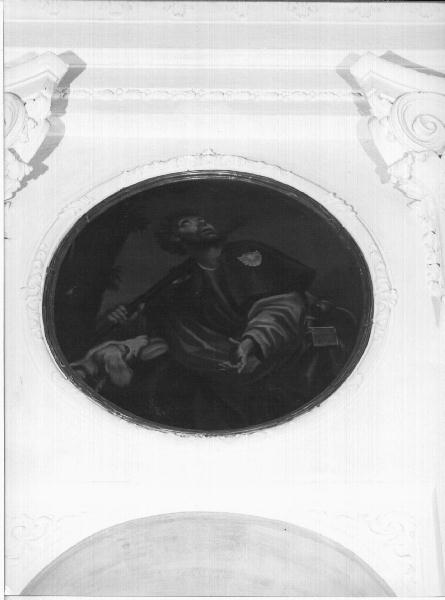 San Rocco (dipinto, elemento d'insieme) - ambito genovese (prima metà sec. XVIII)