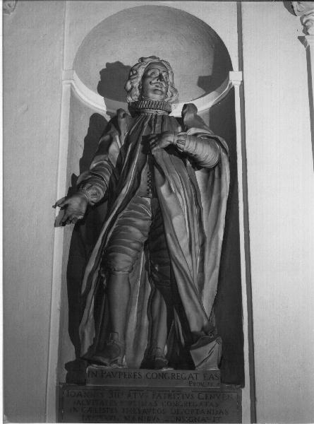 Giovanni Bielato (statua, elemento d'insieme) - PRODUZIONE LIGURE (sec. XVII)