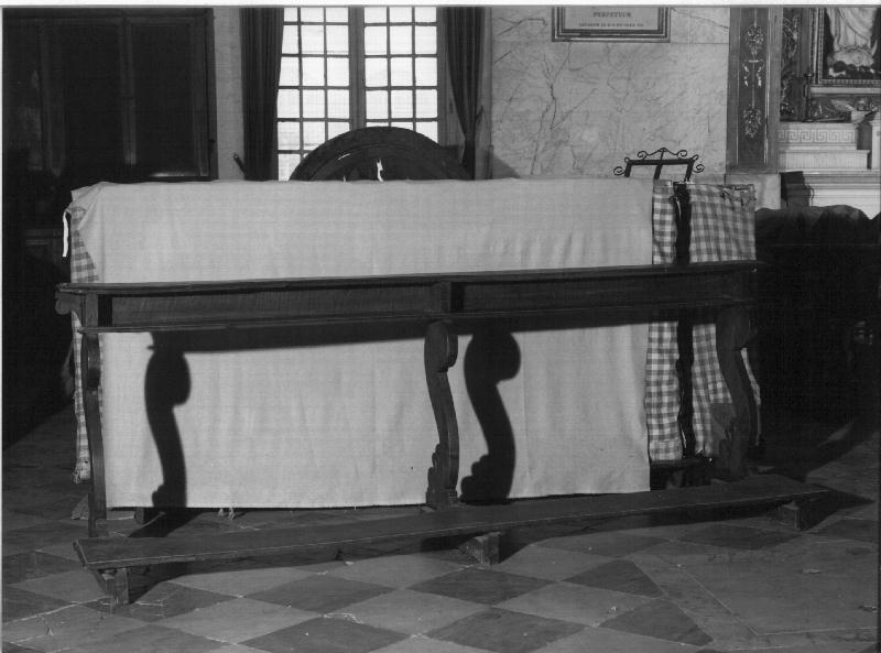 inginocchiatoio, coppia - bottega ligure (prima metà sec. XIX)