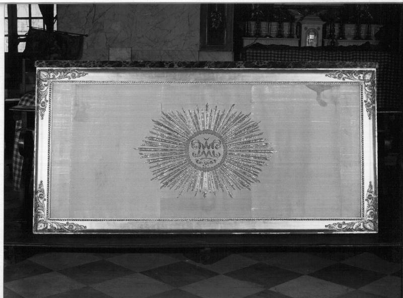 cornice di paliotto, elemento d'insieme - bottega ligure (prima metà sec. XIX)