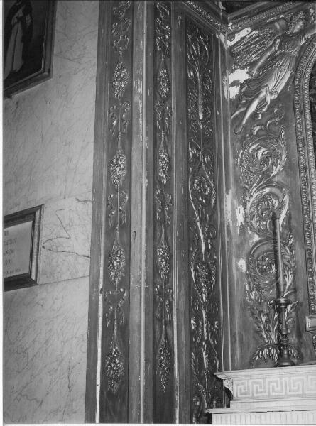 motivi decorativi (decorazione plastica, elemento d'insieme) - PRODUZIONE LIGURE (metà sec. XIX)