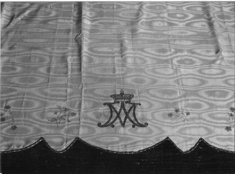 fiori (tovaglia, opera isolata) - manifattura ligure (inizio sec. XX)