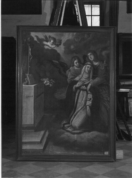 cornice, elemento d'insieme - bottega ligure (prima metà sec. XVII)