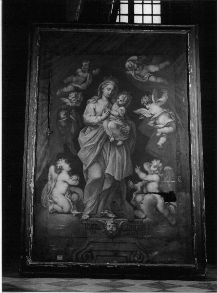 MADONNA DI TRAPANI, Madonna con Bambino (dipinto, opera isolata) - ambito genovese (sec. XVIII)