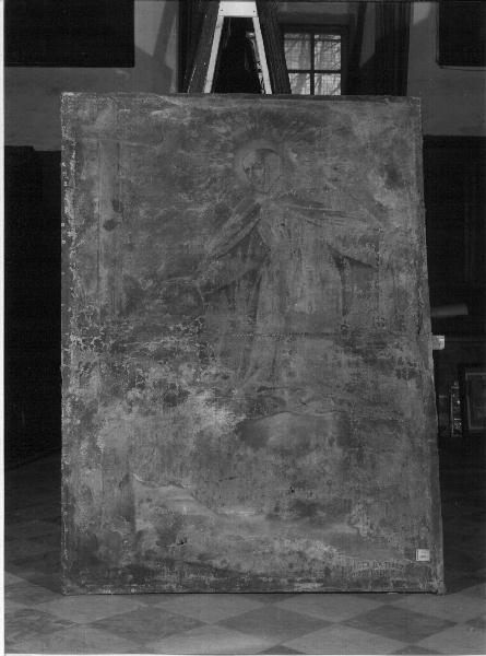 Santo in estasi (dipinto, opera isolata) - ambito ligure (terzo quarto sec. XVII)